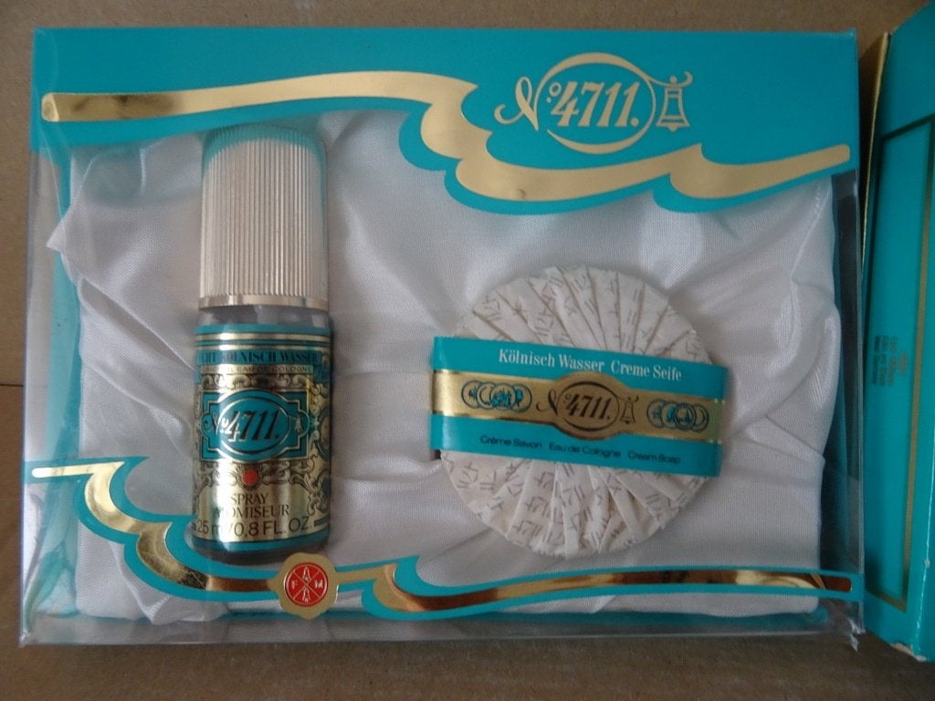 4711 vintage 4711 Eau de Cologne en zeep collectie 1970, Ophalen of Verzenden