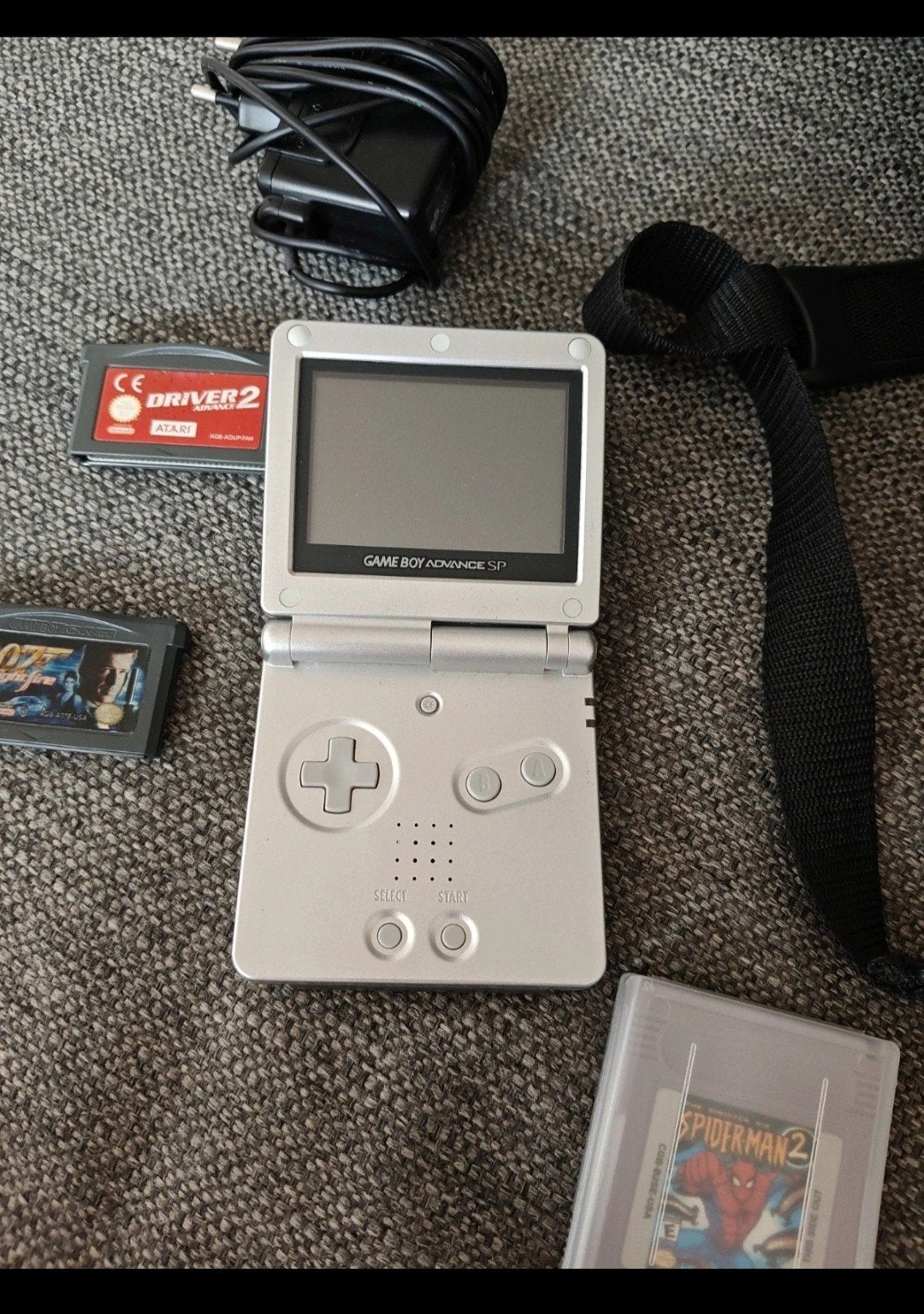 Gameboy advance SP, Ophalen of Verzenden, Zo goed als nieuw, Game Boy Advance SP