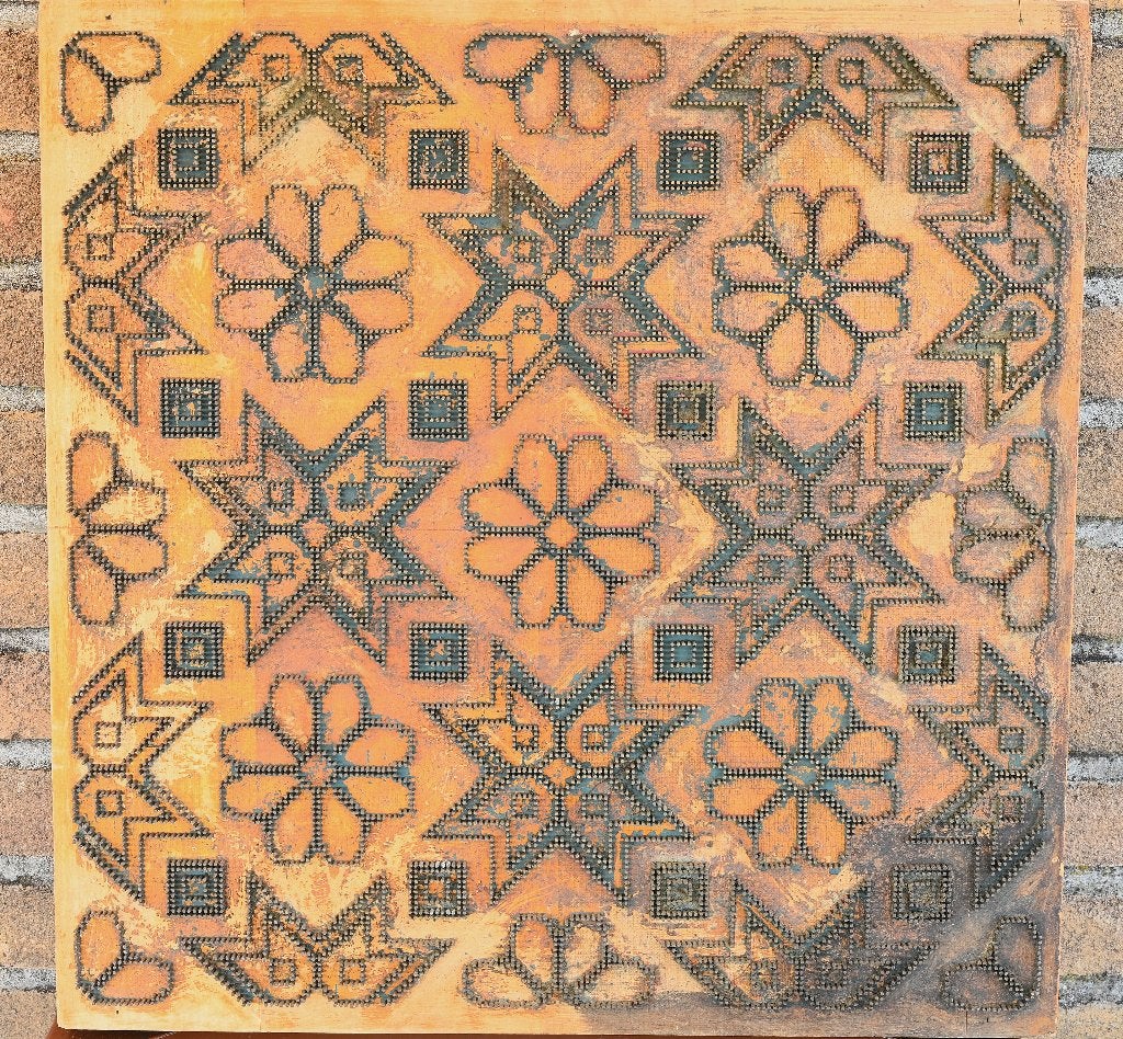 ++OUDE LINOLEUM  DRUK PERS MAL ++, Ophalen