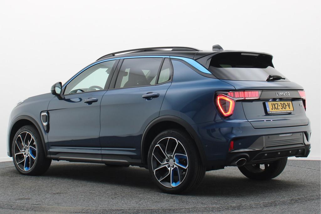 Lynk & Co 01 1.5 Plug in Hybrid 360 Camera, Panoramadak, A, Stof, Adaptive Cruise Control, Blauw, Plug-in hybride