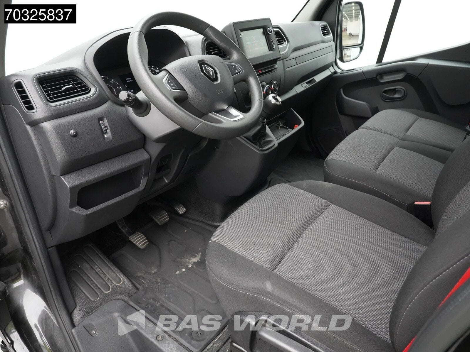 Renault Master 145PK Bakwagen Meubelbak Zijdeur Achterdeuren, Stof, Gebruikt, Euro 6, 4 cilinders
