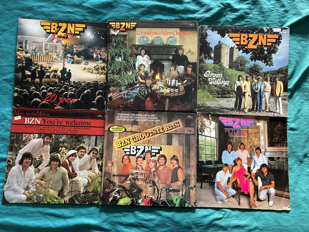 9 LP's BZN (ook per stuk te koop), LP, Gebruikt, Pop, Ophalen of Verzenden