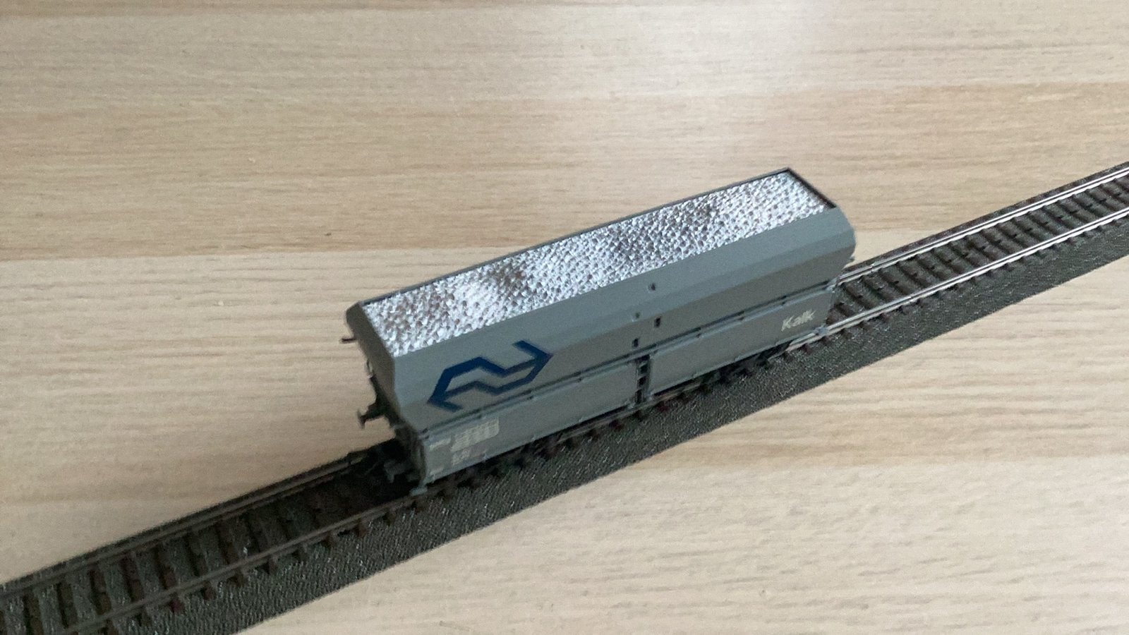 Roco 46243 NS Kalkwagen, Gelijkstroom, Wagon, Ophalen of Verzenden, Roco
