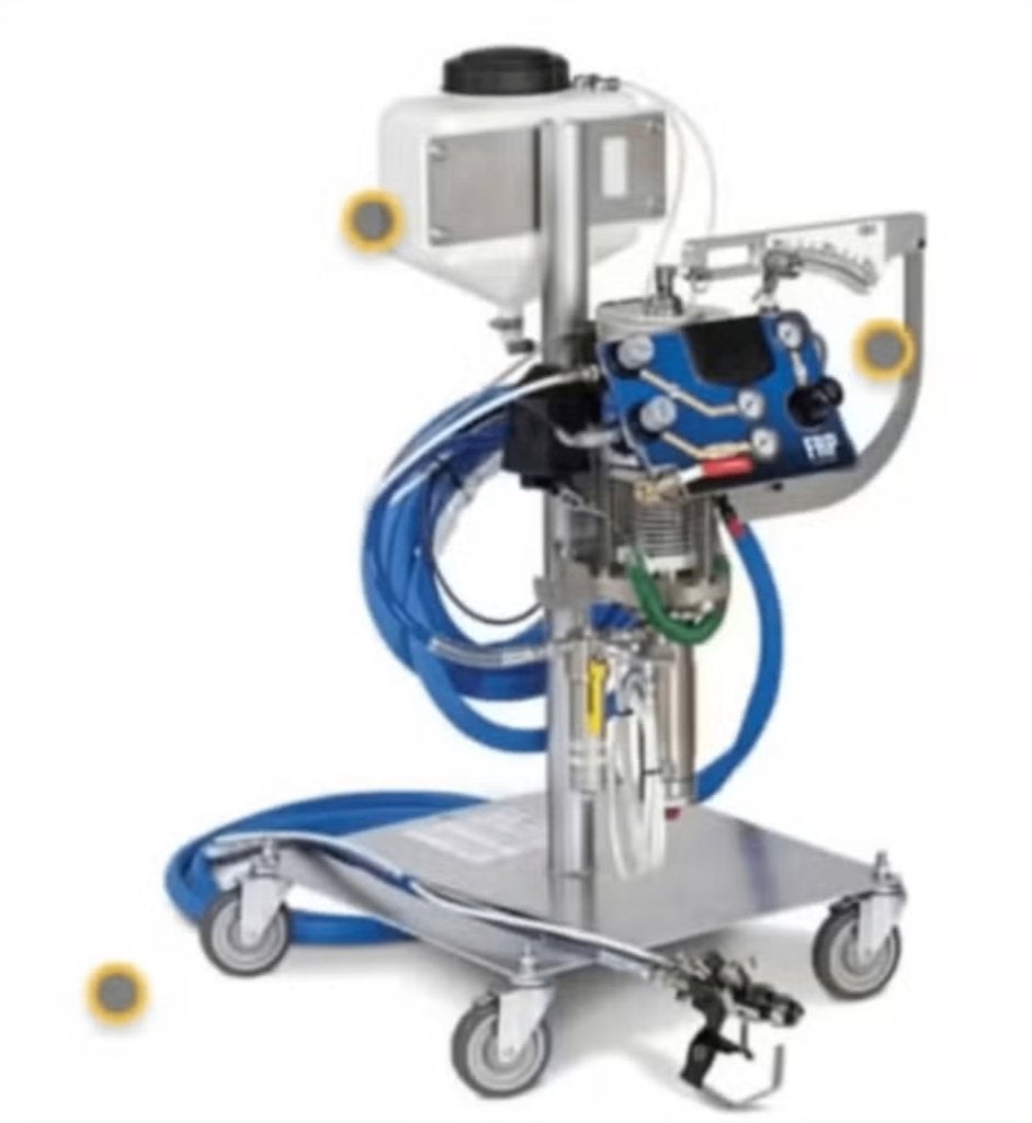 graco, Doe-het-zelf en Verbouw, Schildersmaterialen, Ophalen, Gebruikt, Verfspuit of Verfpomp
