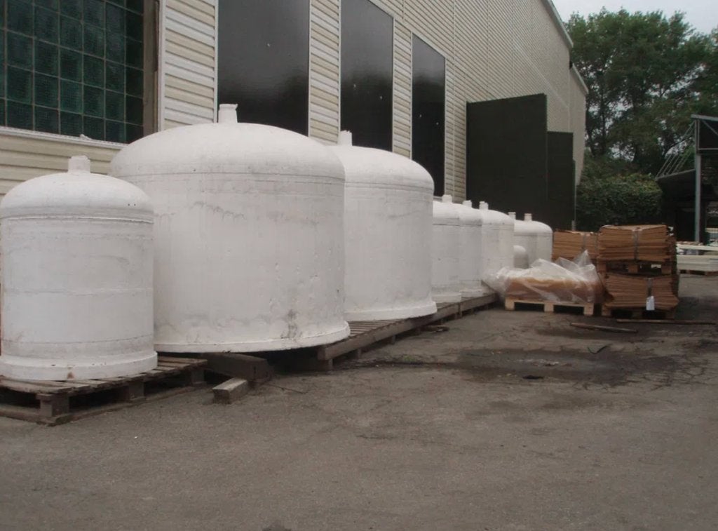 PTFE/Teflon-tanks | PTFE-reactoren | PTFE-mengers, Overige materialen, Met kraantje, 150 liter of meer, Ophalen of Verzenden