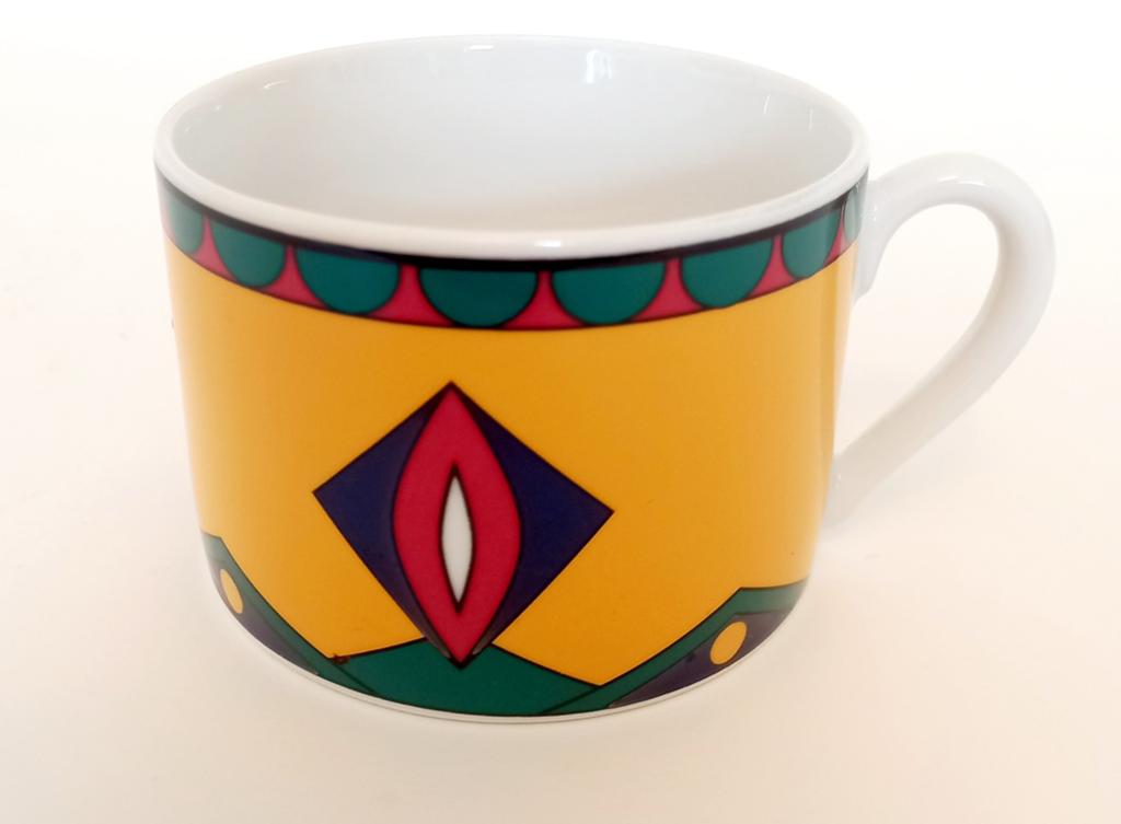 Koffiekopje Kahla Germany vintage jaren 80, Ophalen of Verzenden, Zo goed als nieuw, Overige stijlen, Kop(pen) en/of Schotel(s)