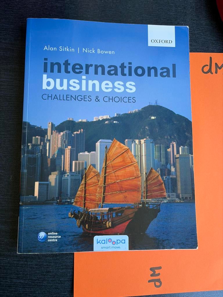 International Business: Challenges & Choices - Oxford, Boeken, Economie, Management en Marketing, Zo goed als nieuw, Economie en Marketing