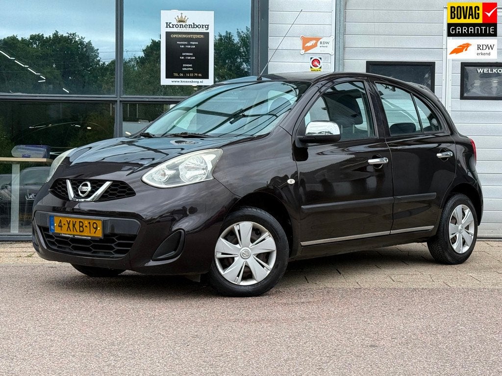 Nissan Micra 1.2 Visia Pack, NAP, AIRCO, Auto's, Nissan, Voorwielaandrijving, Euro 5, Gebruikt, 31 €/maand