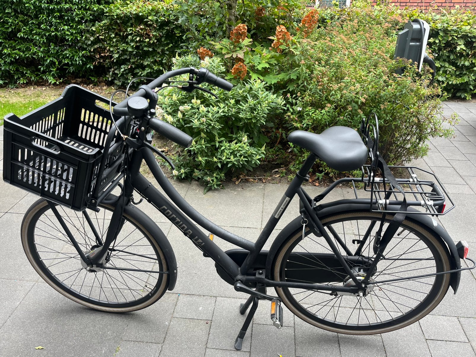 Cortina U4 dames/herenfiets maat 57, 56 cm of meer, Ophalen, Zo goed als nieuw, Versnellingen