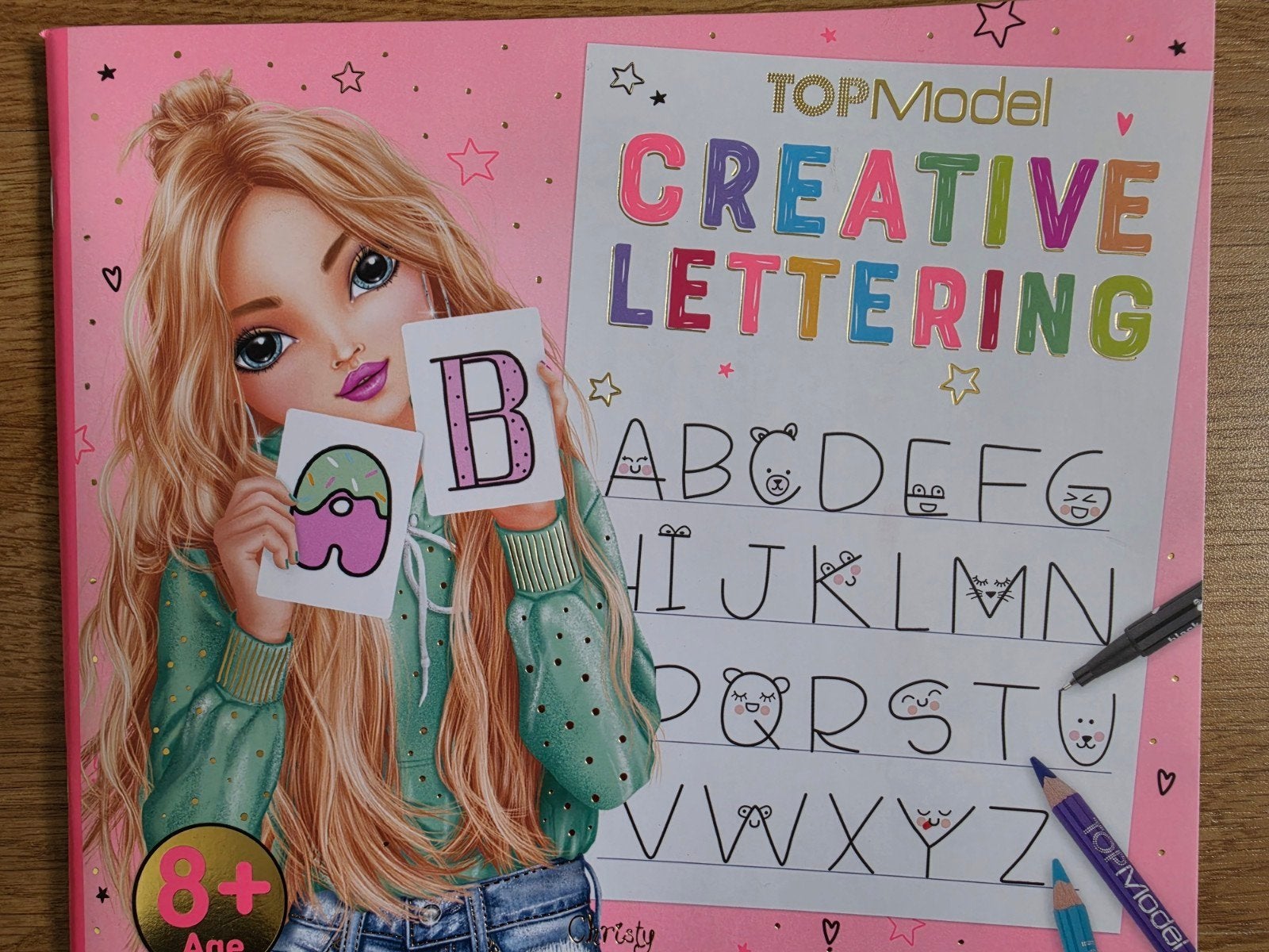 Nieuw TOPModel Creative Lettering Doeboek, Ophalen of Verzenden, Nieuw