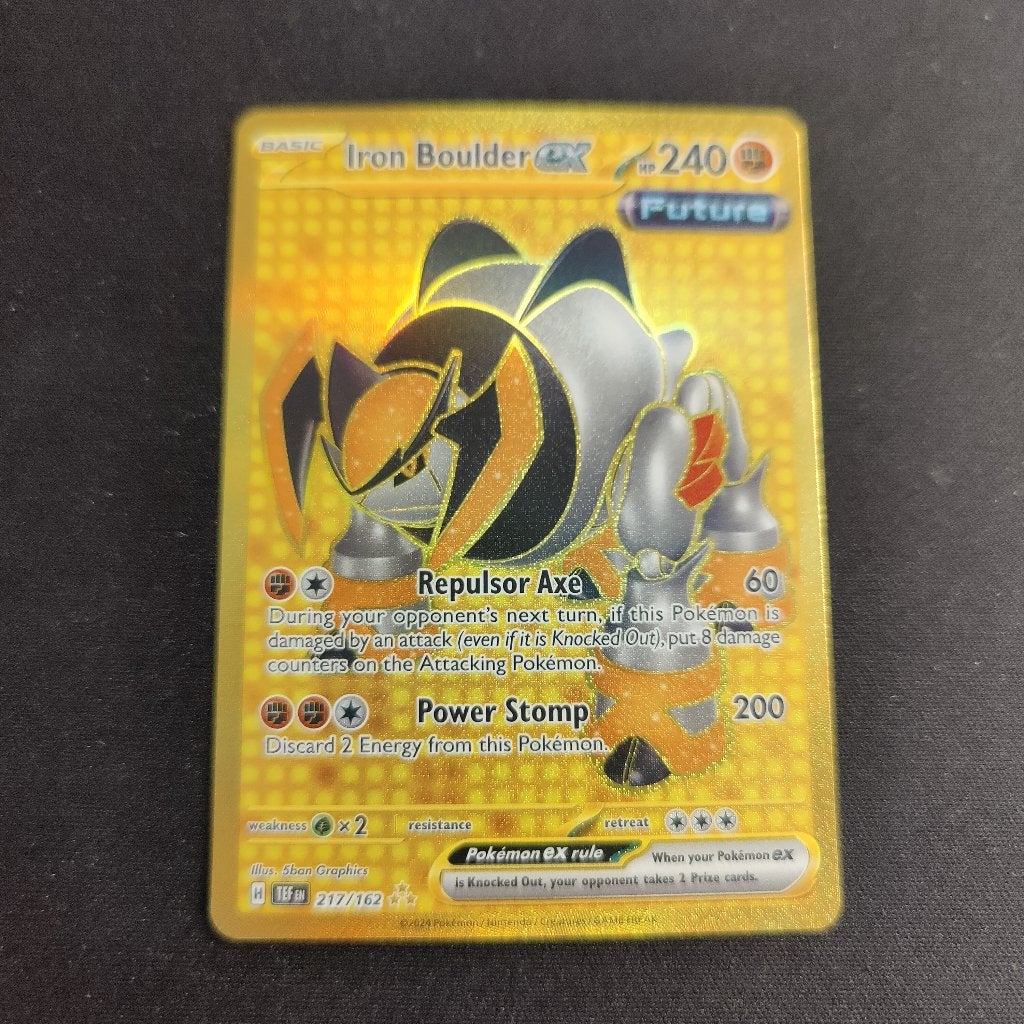 Iron Boulder EX 217/162 || nm-mint €11.99, Ophalen of Verzenden, Zo goed als nieuw