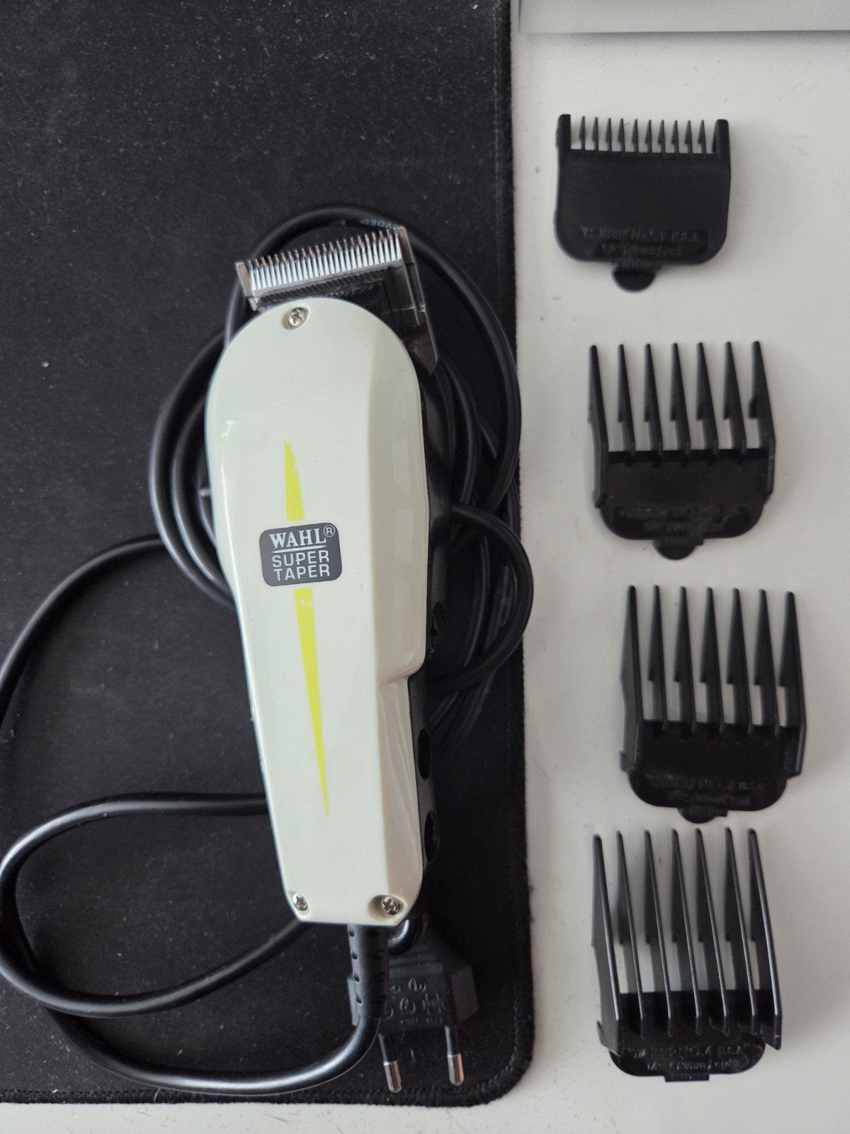 Wahl Super Taper Tondeuse met Opzetstukken 1 t/m 4, Ophalen of Verzenden, Gebruikt, Tondeuse