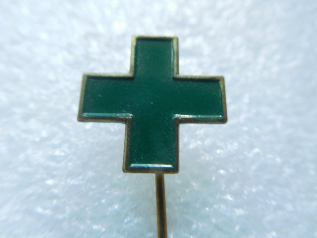 speldje groene kruis, Verzenden, Zo goed als nieuw, Overige onderwerpen