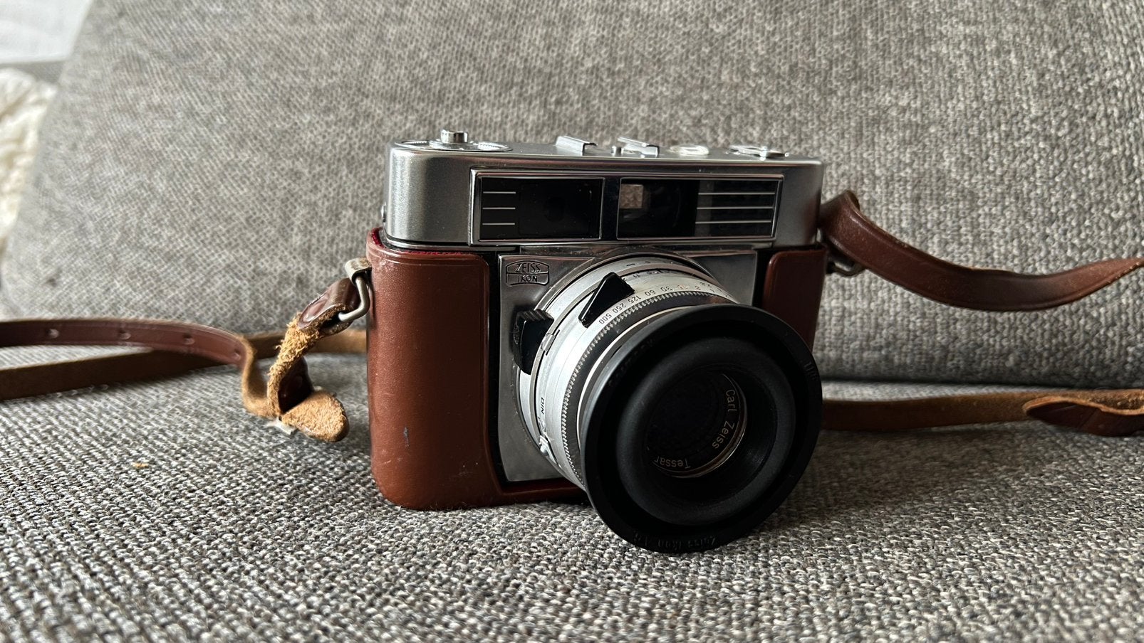 Vintage Zeiss Ikon Contessa Analoge Camera 1960-1962, Ophalen of Verzenden, Zo goed als nieuw, Compact, Overige Merken