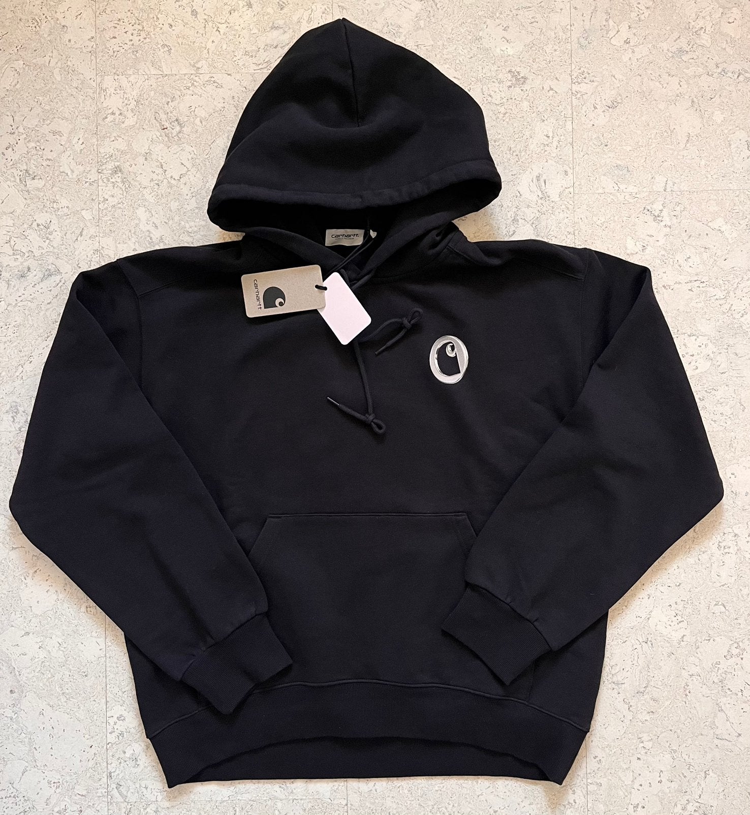 Carhartt Charm Link hoodie maat M!, Ophalen of Verzenden, Nieuw, Maat 48/50 (M), Zwart