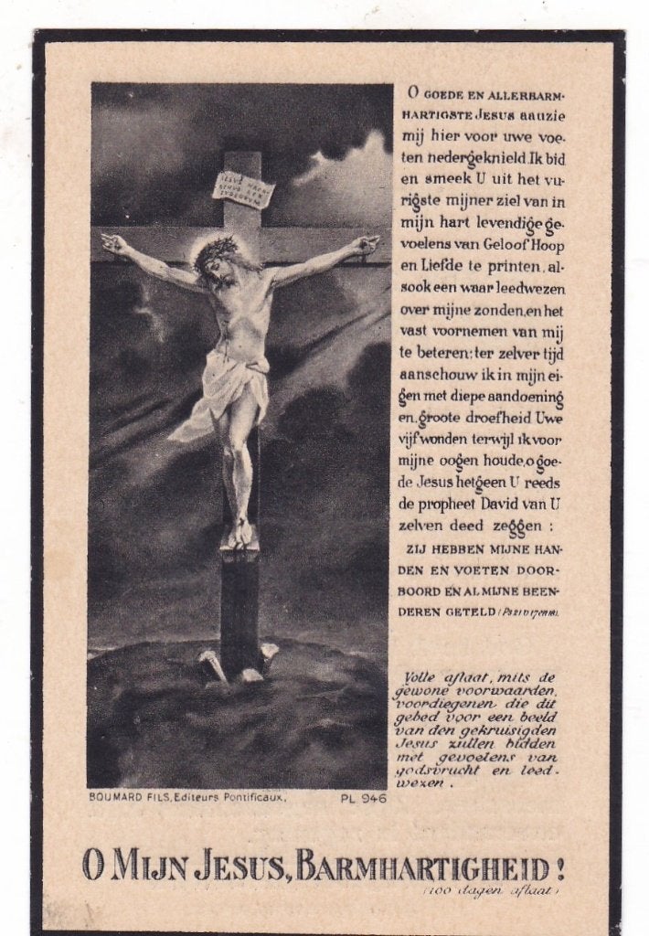 WelEdel. Heer D. J. BESSELINK  1855-1930, Verzenden, Bidprentje