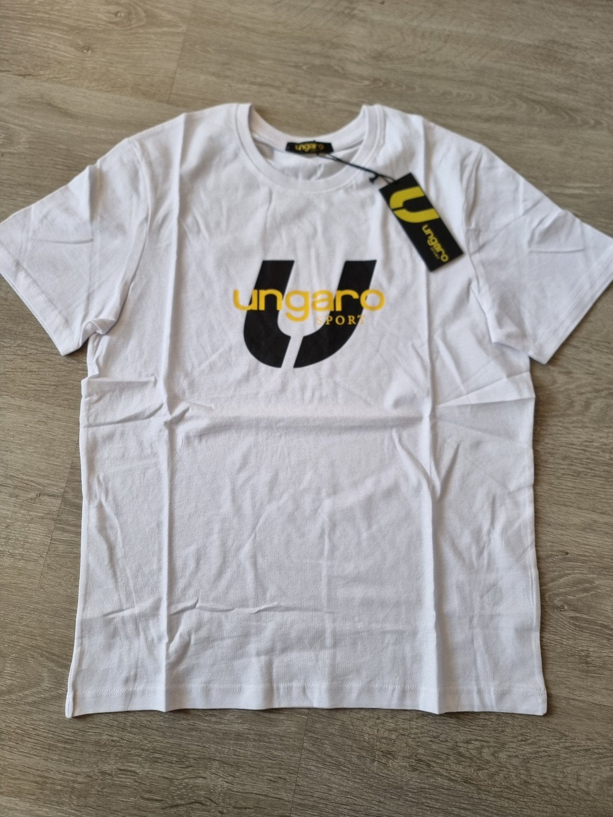 Wit heren shirt Ungaro, maat M, Nieuw (MM4), Ophalen of Verzenden, Nieuw, Maat 48/50 (M), Wit