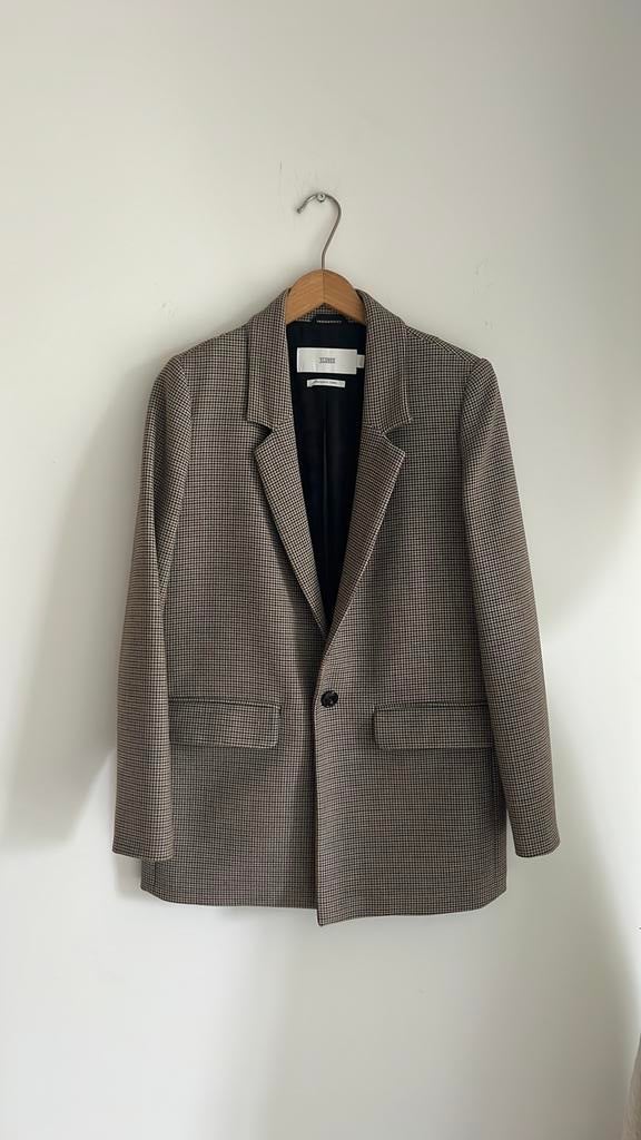 Closed blazer, Verzenden, Gedragen, Grijs