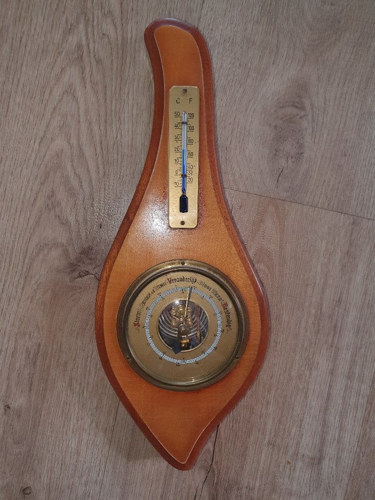Barometer antiek, Ophalen of Verzenden, Gebruikt, Barometer