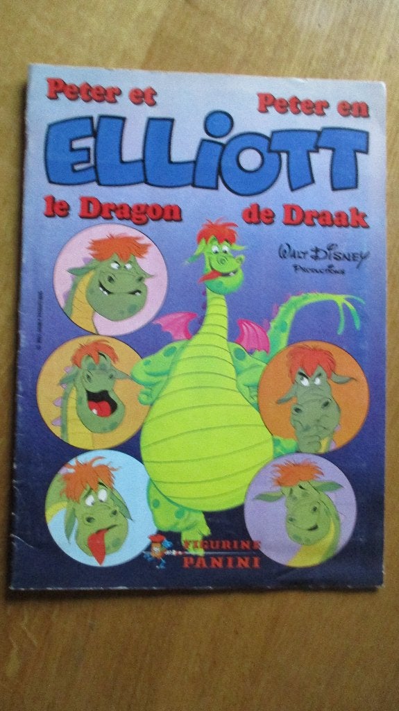 Disney Peter en Elliott panini-album incompleet 1978, Verzamelen, Disney, Ophalen of Verzenden, Overige figuren, Gebruikt, Beeldje of Figuurtje