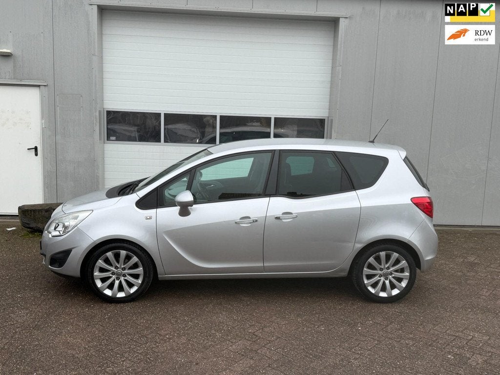 Opel Meriva 1.4 Turbo Cosmo, Auto's, Opel, Bedrijf, Te koop, Meriva, ABS, Airbags, Airconditioning, Automatische klimaatregeling