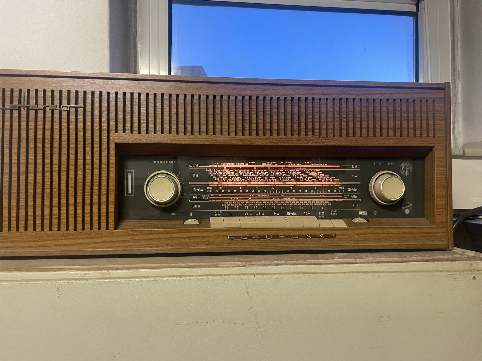 Blaupunkt radio, Ophalen of Verzenden, Gebruikt, Radio
