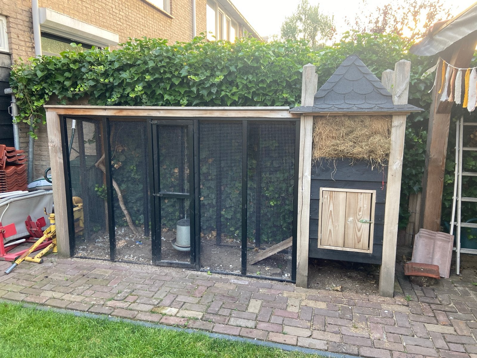 Hooiberg kippenhok, Ophalen, Gebruikt, Hout, Overige typen