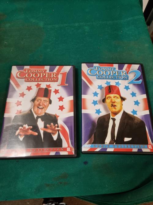 dvd's tommy cooper collection 1 en 2, Ophalen of Verzenden