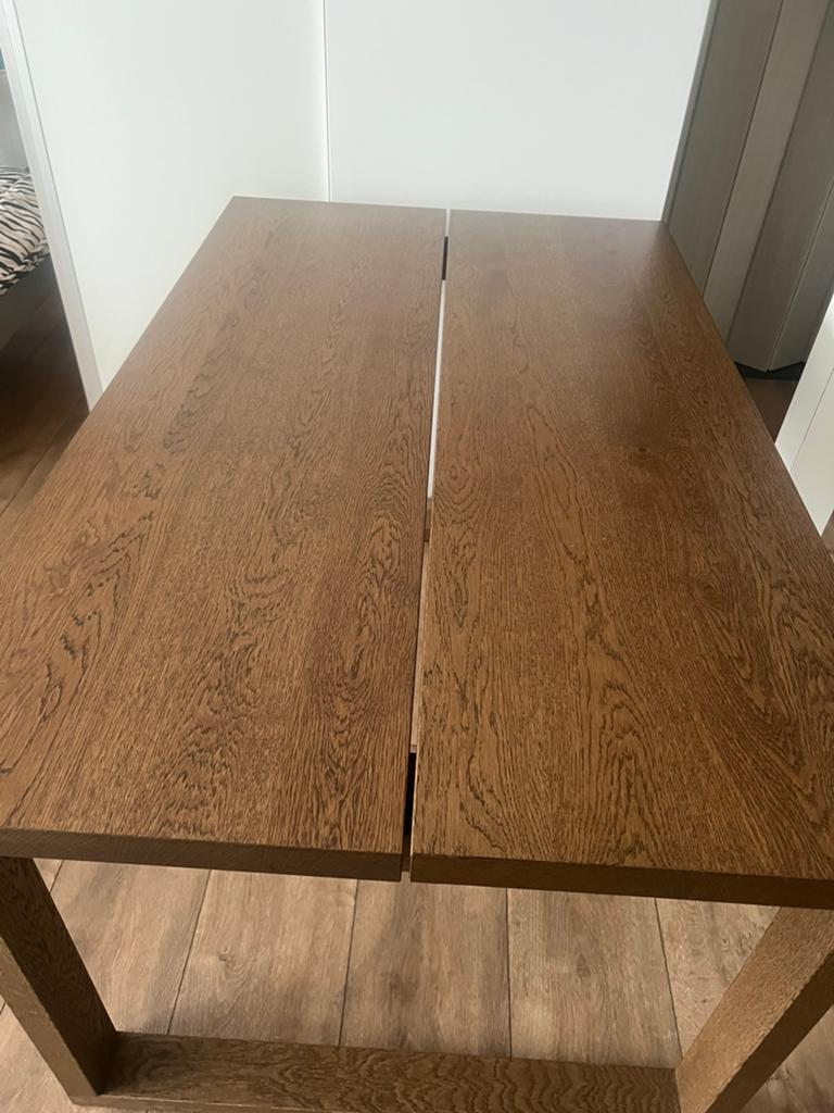 MORBYLANGA EETTAFEL 1.40 x 85 nieuwstaat, Ophalen of Verzenden, Nieuw, Rechthoekig, 50 tot 100 cm