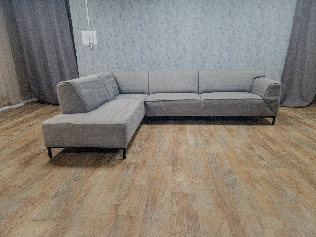 Mooi Groot Grijs Hoekbank - TopStaat !!!, Info@banxtel.nl, Gebruikt, Overige maten, Hoekbank