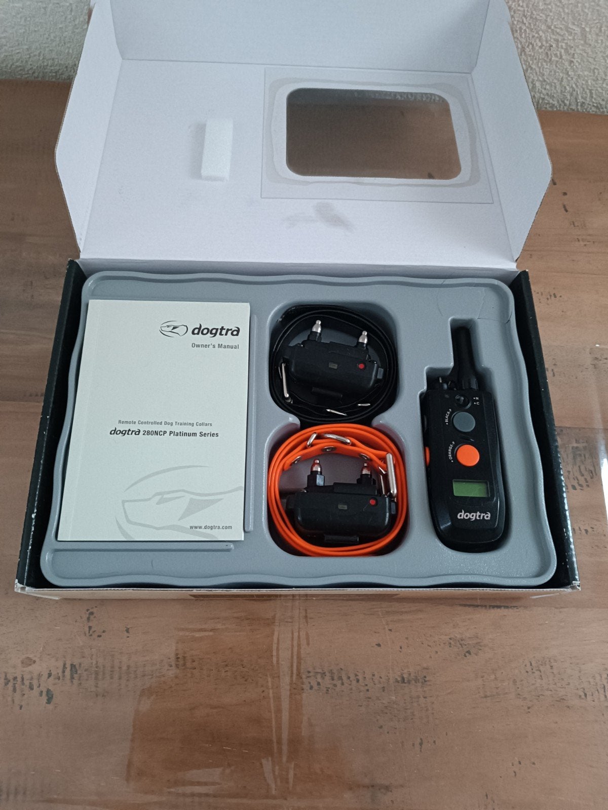 Dogtra 282NCP Platinum - Voor 2 honden 🦮 2 🐕‍🦺, Dieren en Toebehoren, Ophalen, Gebruikt