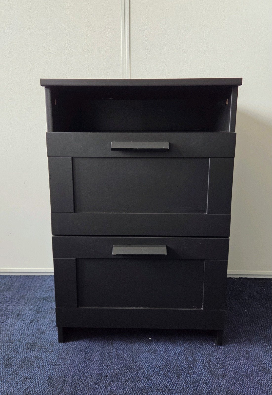 Ikea kast zwart | 2 lades, Antiek en Kunst, Antiek | Meubels | Kasten, Ophalen