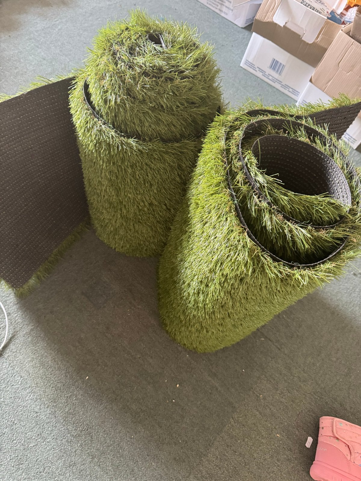 Kunstgras restpartij smalle stroken (40-50 cm breed), Ophalen, Gebruikt, Minder dan 10 m², Kunstgras