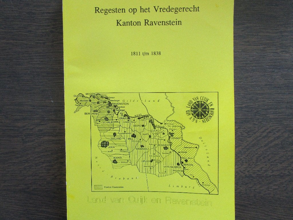 Regesten op het Vredegerecht Kanton Ravenstein, Ophalen of Verzenden, Nieuw