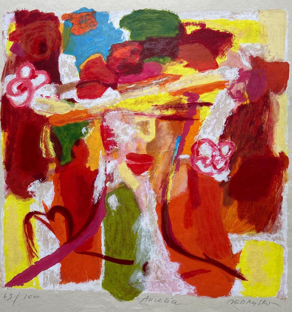 Zeefdruk Marta Jedrysko - Aurelia, Verzenden