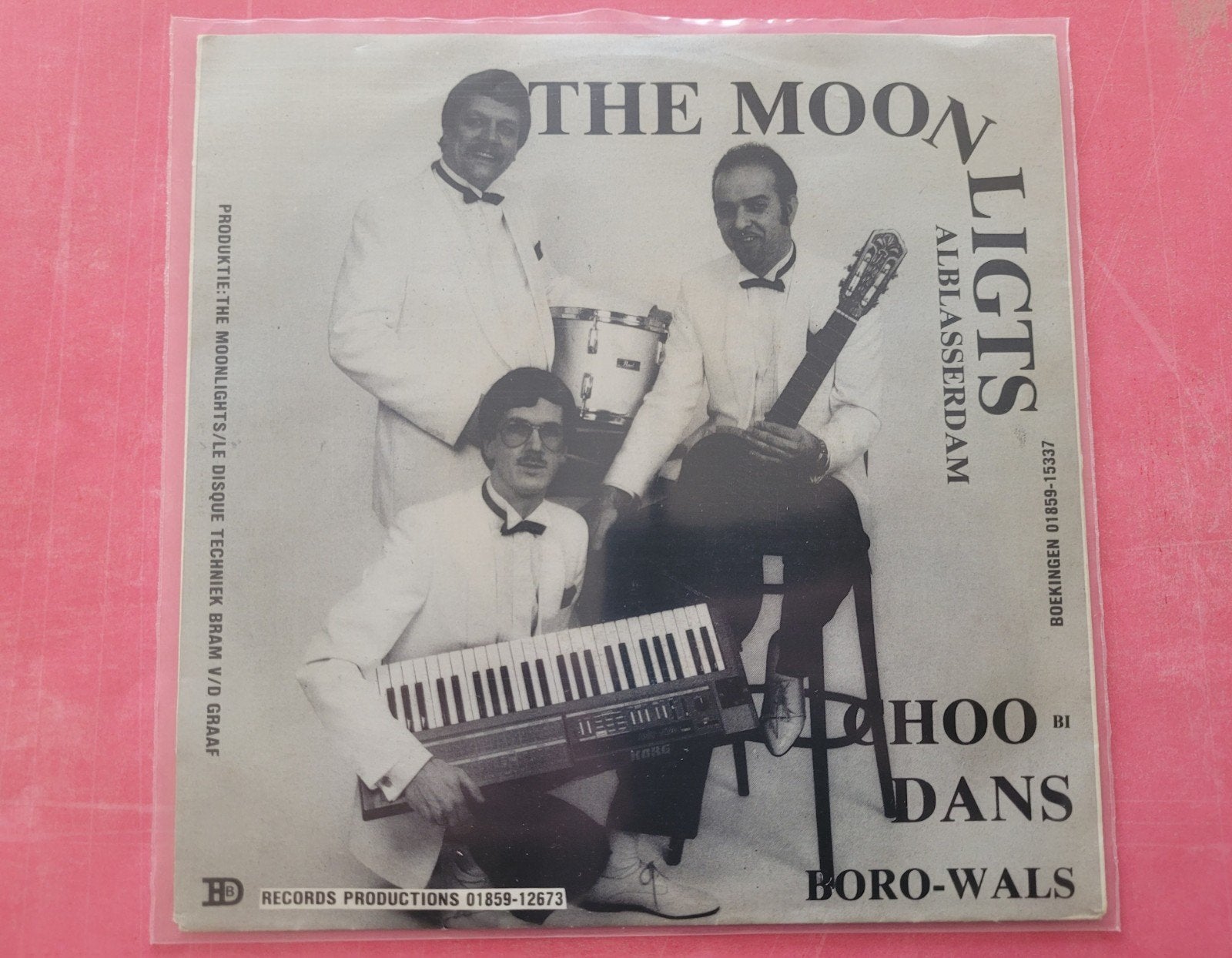 The Moonlights - Choo dans - Boro wals., Ophalen, Zo goed als nieuw, Overige formaten, Levenslied of Smartlap
