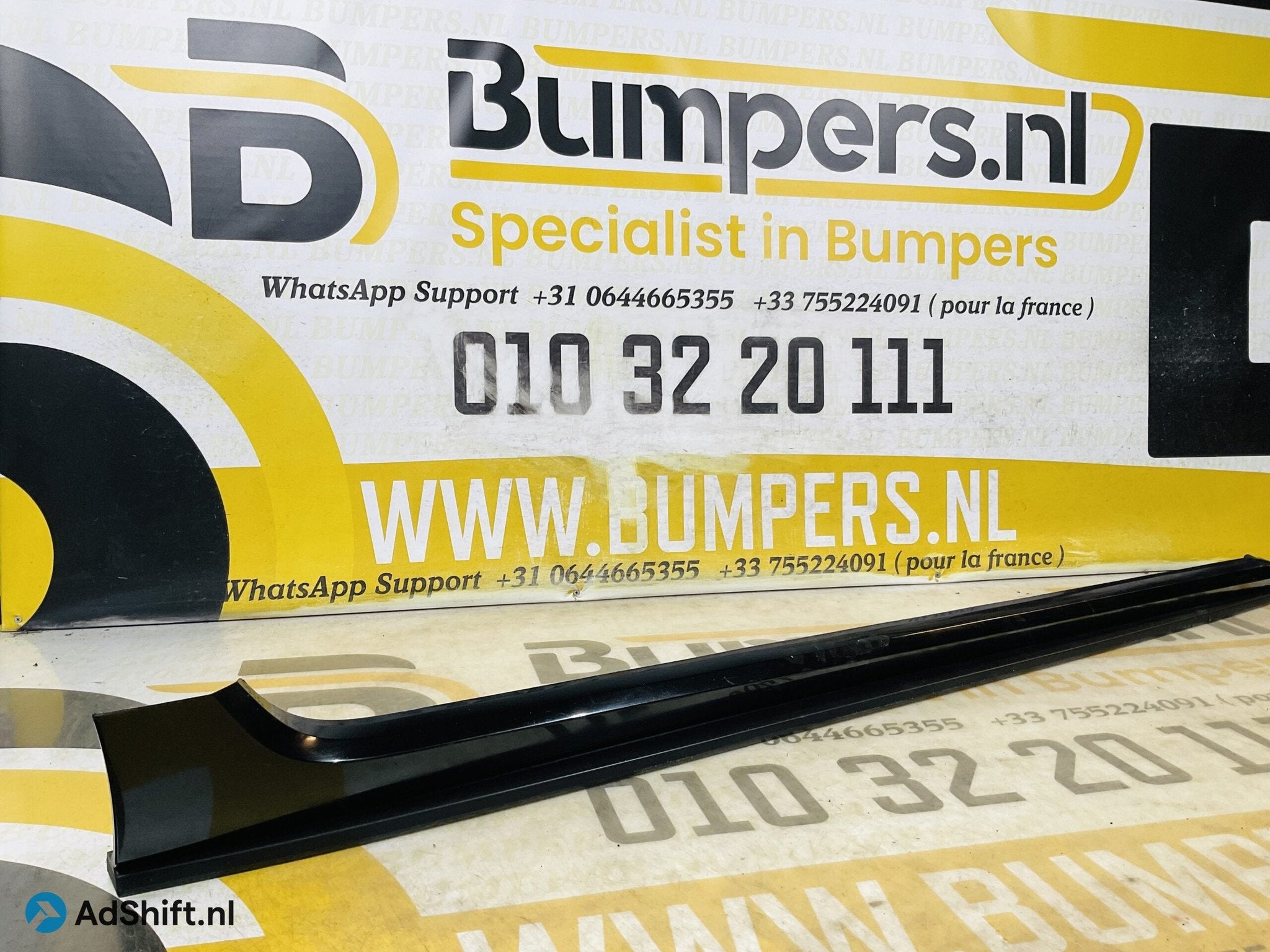 Zijskirt Renault Megane 4 RSline RS Line 2016-2021 Recht Dor, Bumper