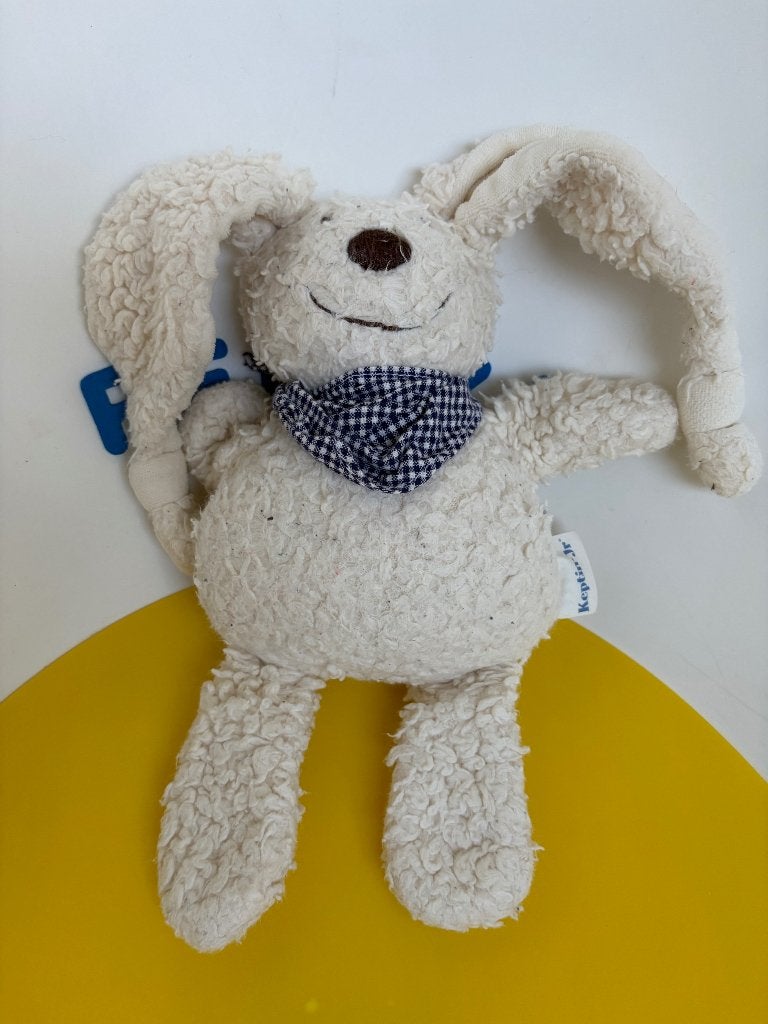 K3016 Keptin jr konijn met blauw sjaaltje, Ophalen of Verzenden, Zo goed als nieuw, Overige typen