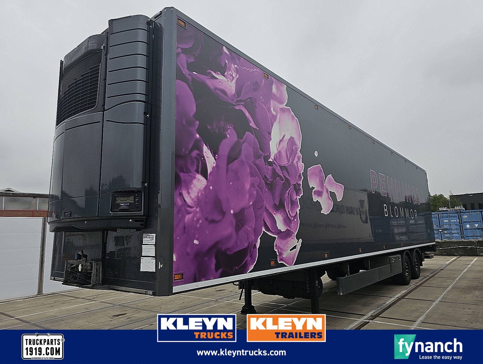 TRACON BURGERS BLOEMEN blumen flowers lbw!, Auto's, Overige kleuren, Bedrijf, Aanhangers en Opleggers, Te koop
