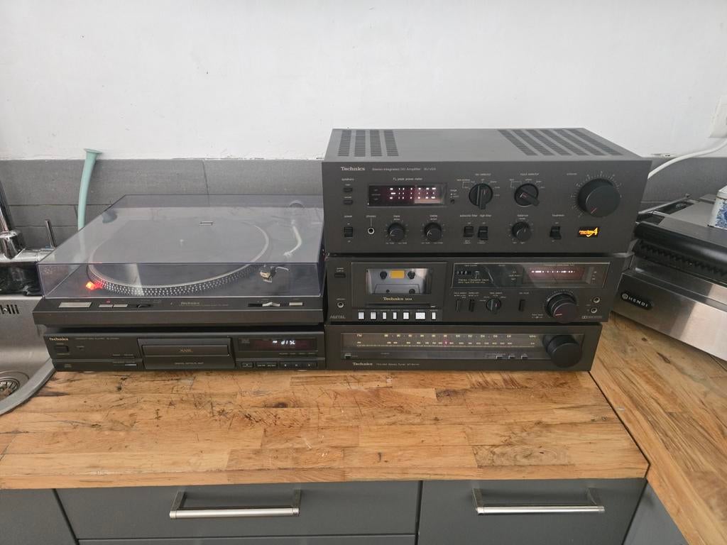 Technics set, Audio, Tv en Foto, Stereo-sets, Cassettedeck, Overige merken, Ophalen of Verzenden