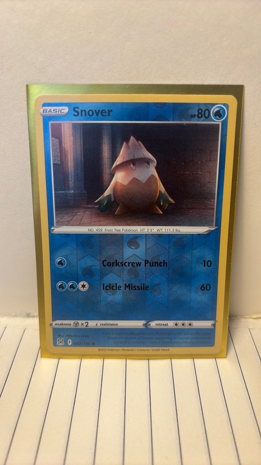 Snover 042/196 lost origin reverse holo pokemon kaart, Verzenden, Nieuw, Boosterbox