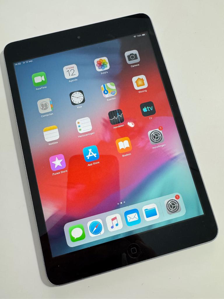 Apple iPad Mini 2 WiFi + Cellular 64GB, Computers en Software, Apple iPads, Ophalen, Gebruikt, Apple iPad, 8 inch