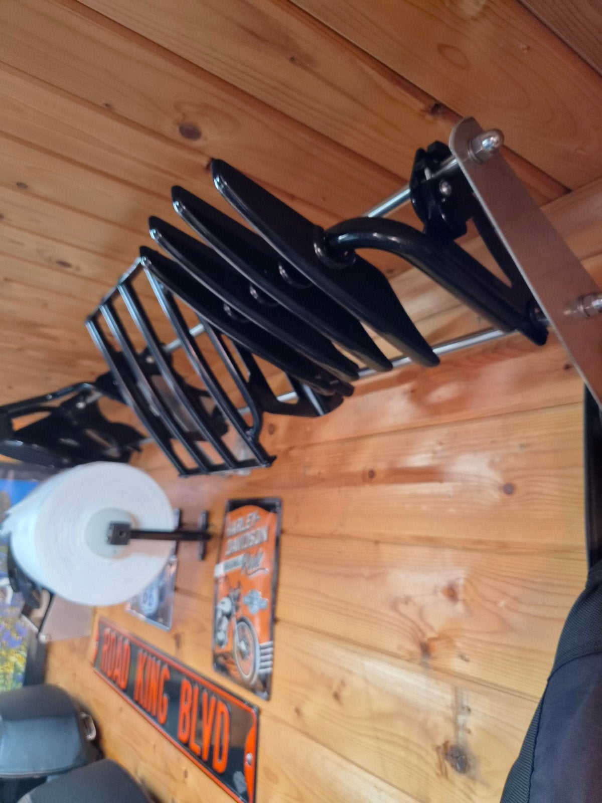Bagagerek  en Sissybar ophang systeem, Motoren, Ophalen of Verzenden