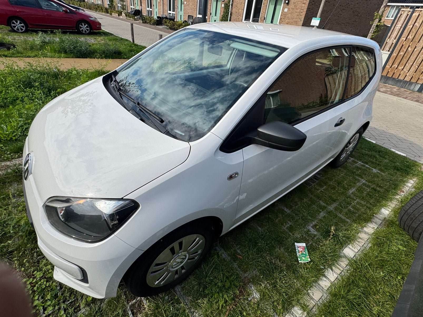 Volkswagen up! 1.0 44KW 2013 Wit, Ophalen, Voor, Volkswagen, Deur