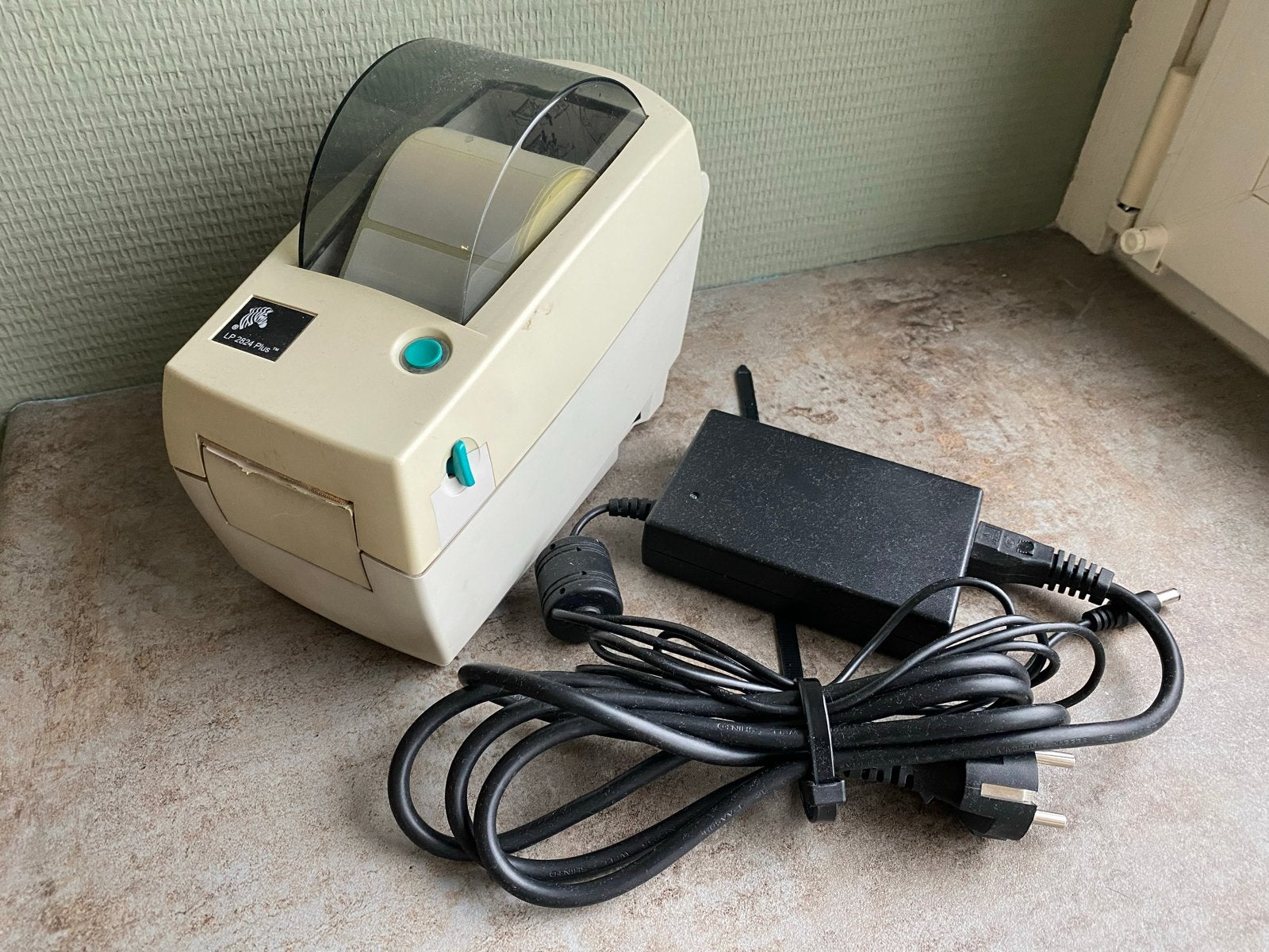 Zebra LP 2824 Plus Labelprinter - Thermische printer, Zwart-en-wit printen, Gebruikt, Printer, Ophalen of Verzenden