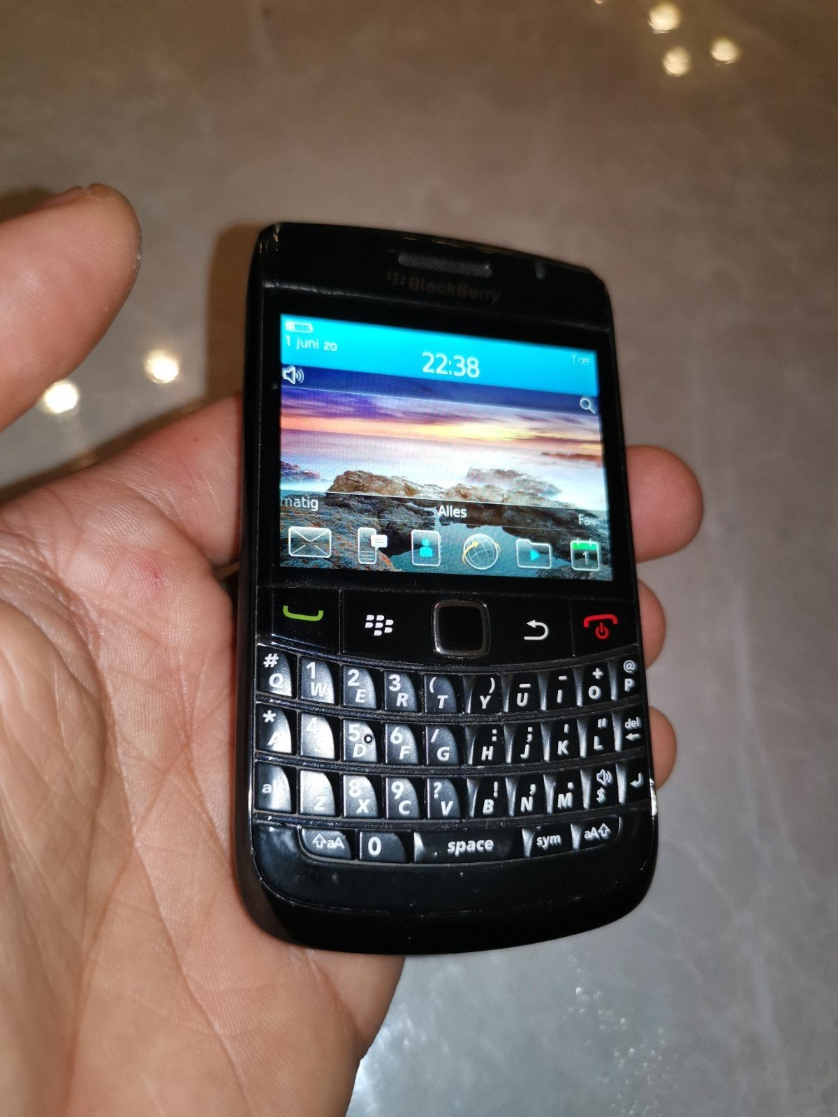 Een nette blackberry bold 9780 black edition dit toestel is, Ophalen of Verzenden, Zo goed als nieuw