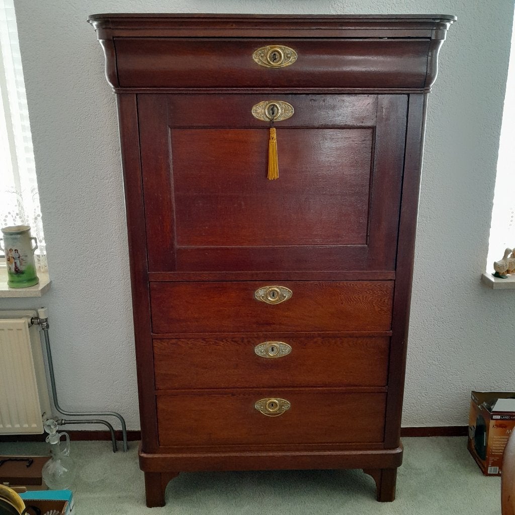 Antieke Hollandse secretaire, Ophalen