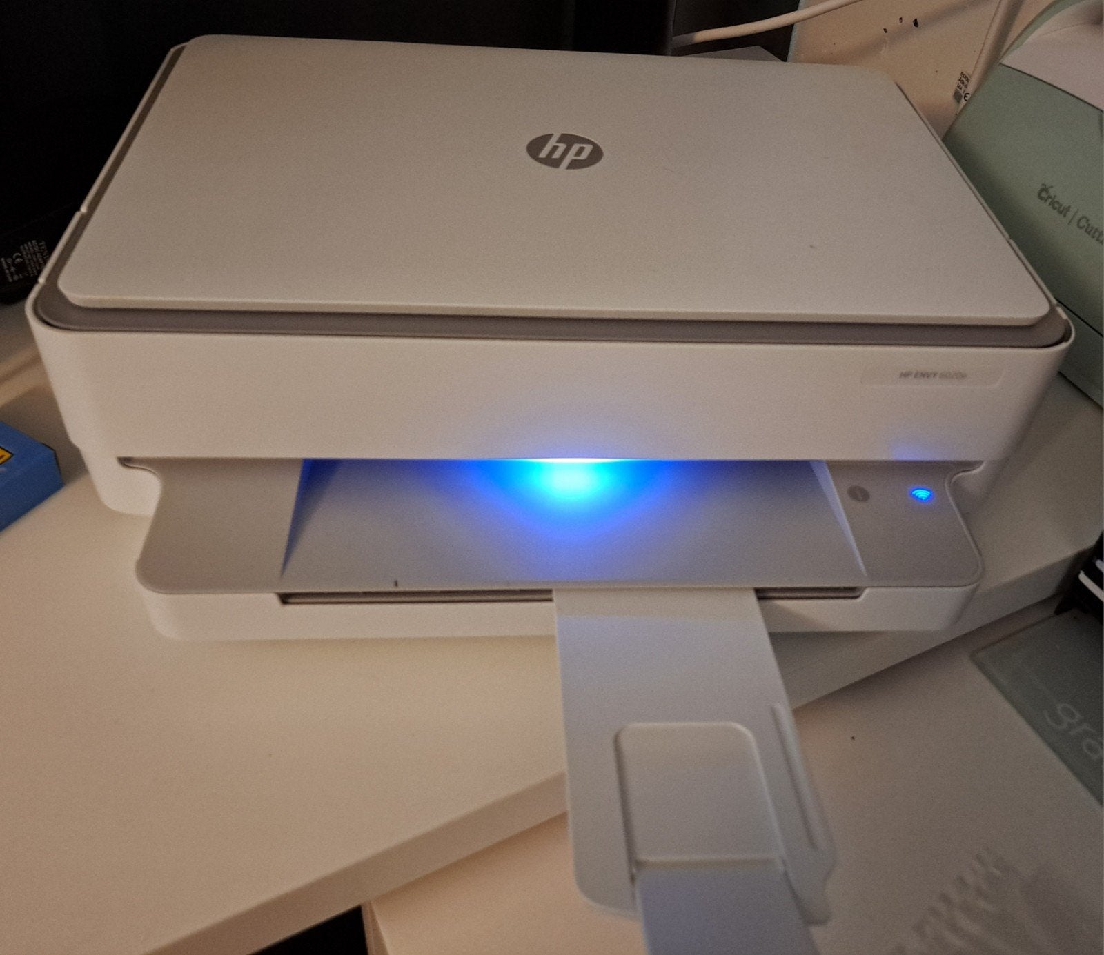 HP Envy 6000 serie All-in-One Inkjet Printer, Kleur printen, Gebruikt, Verzenden, Inkjetprinter