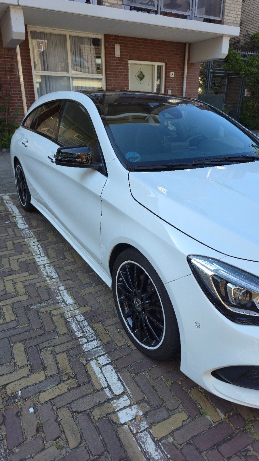Mercedes-Benz CLA 200 156pk 7G-DCT 2018 Wit, Auto's, CLA, 730 kg, Wit, 1595 cc