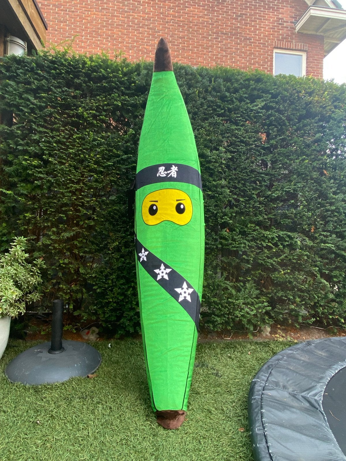 Op blaas ninja banaan, Ophalen of Verzenden, Zo goed als nieuw